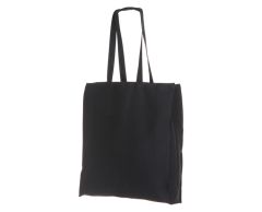 100% Bomuld mulepose med lang hank 250-310 g/m2