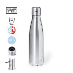 Termoflaske med genopladelig digital temperatur måler 500 ml
