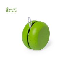 Yo-yo af bambus fiber med mulighed for logo