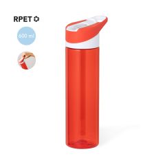 Vandflaske med drikketud dispenser 600 ml, stort farveudvalg