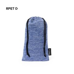 Lille pose af polyester RPET med snørelukning og pastel farve