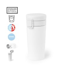 Høj termokrus med sikkerhedslåg 380 ml