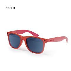 RPET transparente solbriller med mørkt glas