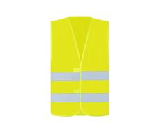 Standard sikkerhedsvest af polyester med tryk mulighed 