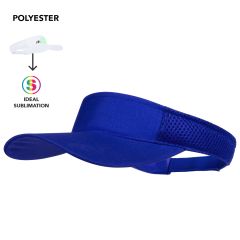 Solskærm af polyester med velcro lukning