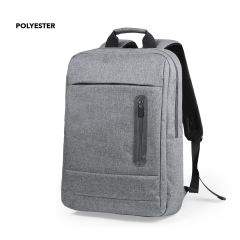 Stilfuld rygsæk med ergonomisk ryg polstring og lommer til laptop