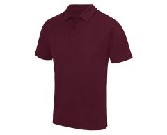 Kortærmet stretch polo shirt af polyester - Herre