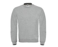 Sweatshirt med rund hals af Bomuld/Genbrugt polyester 280g/m2