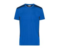 Slidstærk arbejds T-shirt af økologisk bomuld - Herre