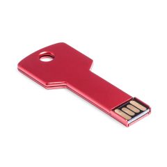 Aluminium USB nøglering 16 GB (Afgiftspligtig)