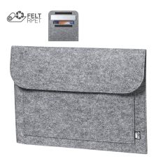 Laptop sleeve af genbrugt filt rPET