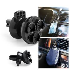 Sort budget mobilholder med sugekop til bil