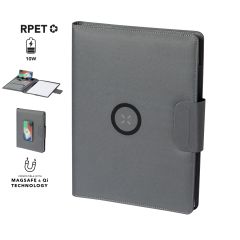 Konference mappe m. integreret Magsafe oplader og powerbank