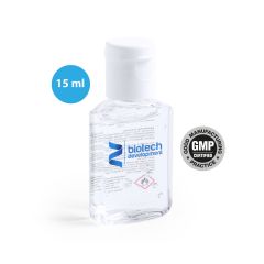 Håndsprit gel med logo, 15 ml