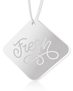 Premium duftfrisker med logo Hurtig EU produktion